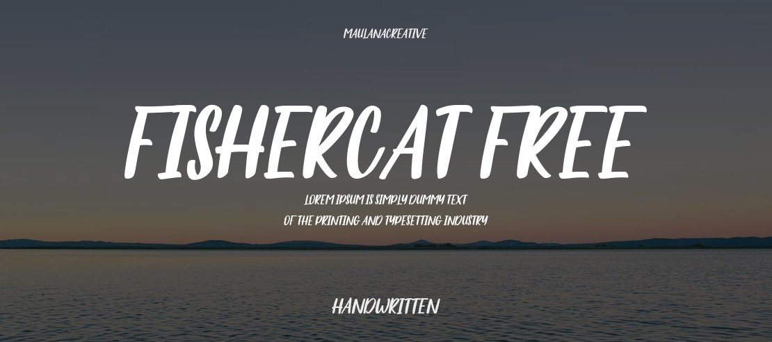 Fishercat Free Font