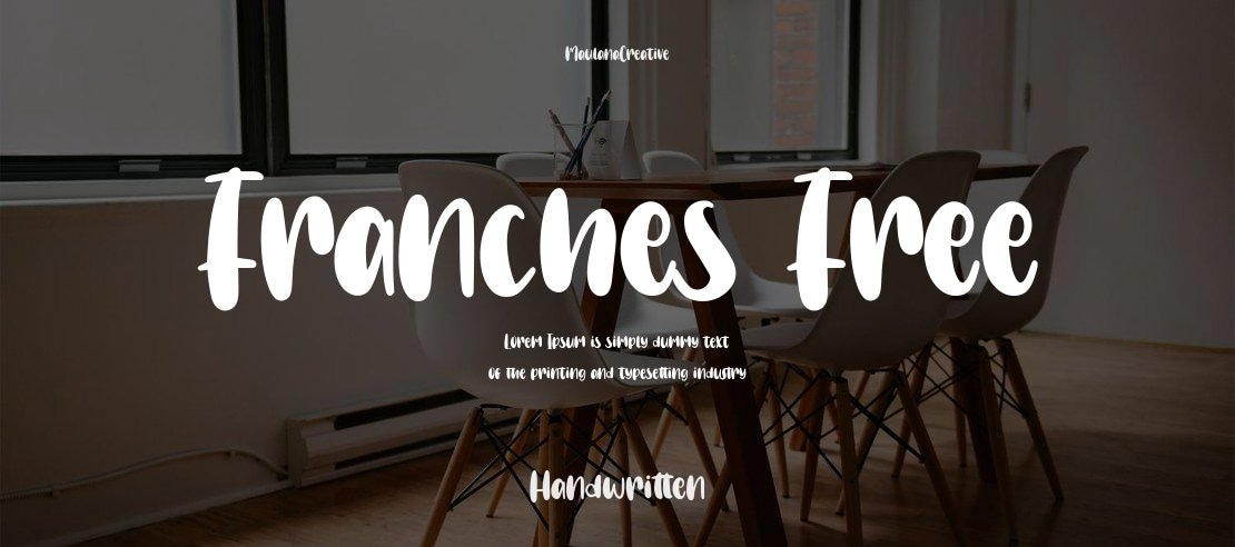 Franches Free Font