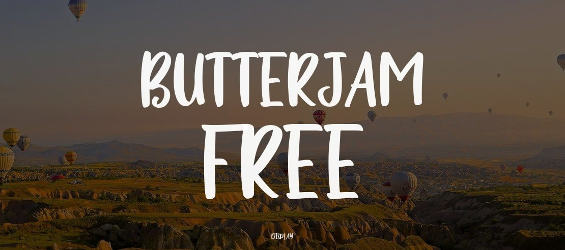 Butterjam Free Font