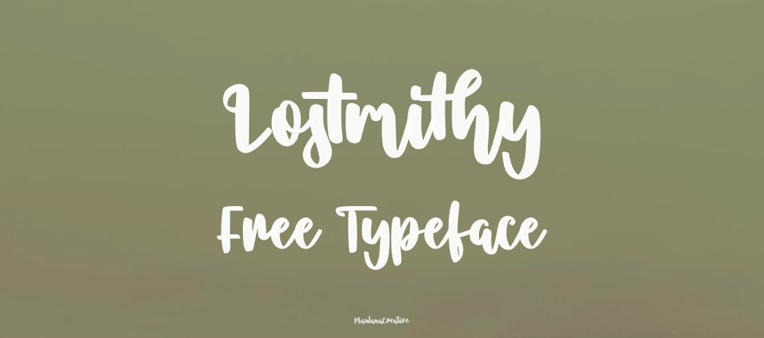 Lostmithy Free Font