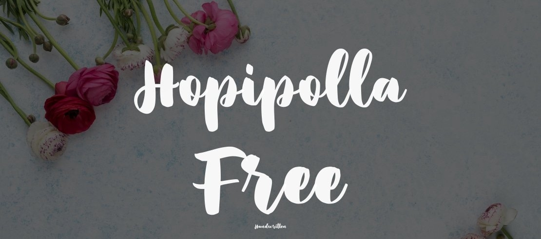 Hopipolla Free Font