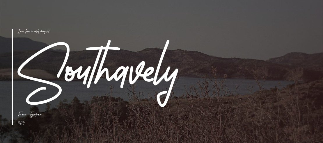 Southavely Free Font