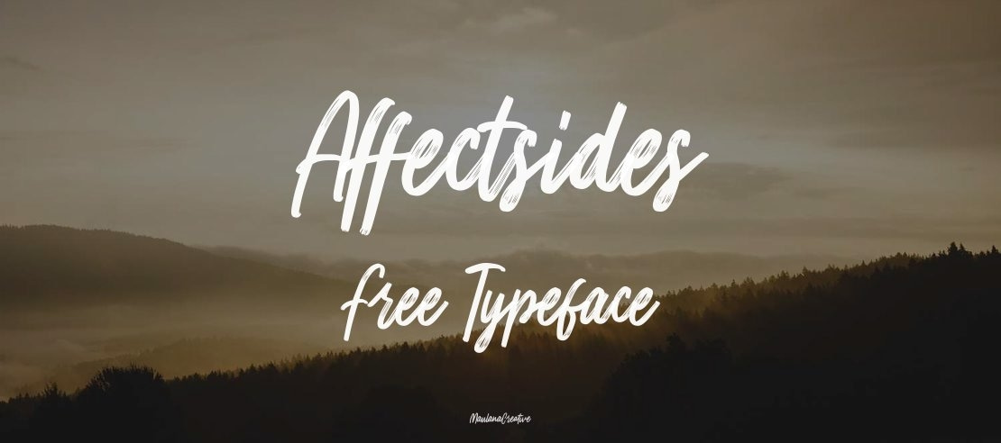 Affectsides Free Font
