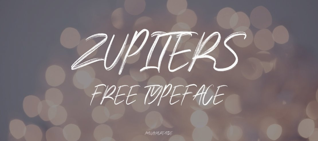 Zupiters Free Font