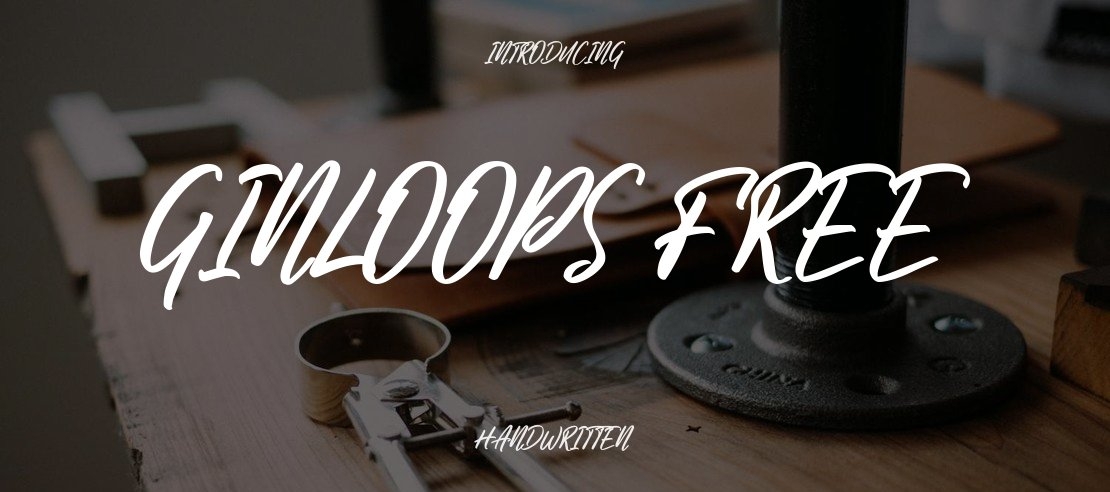 Ginloops Free Font