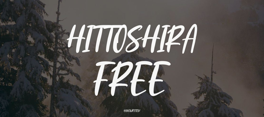 Hittoshira Free Font