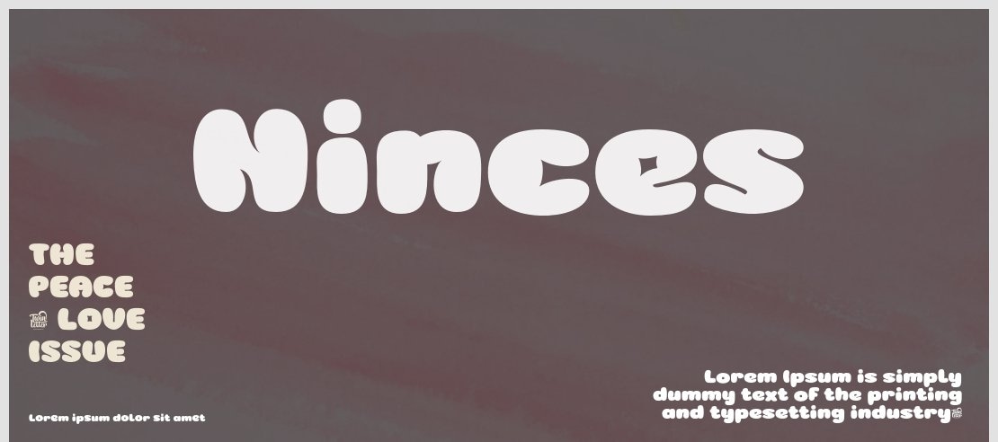 Ninces Font