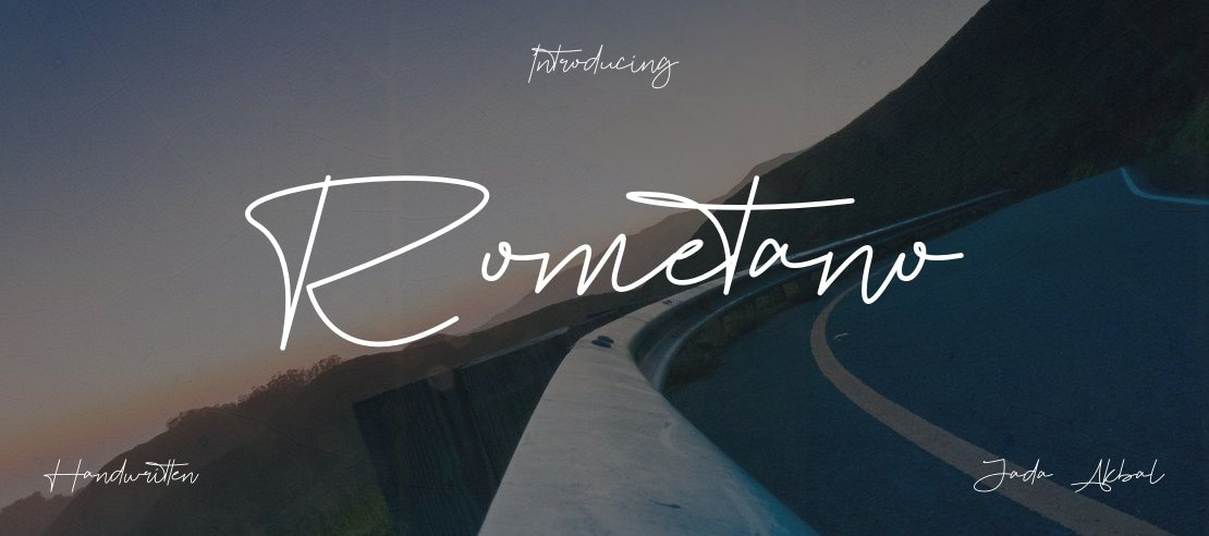 Rometano Font