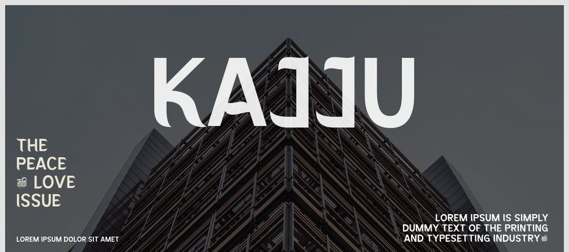 Kajju Font Family