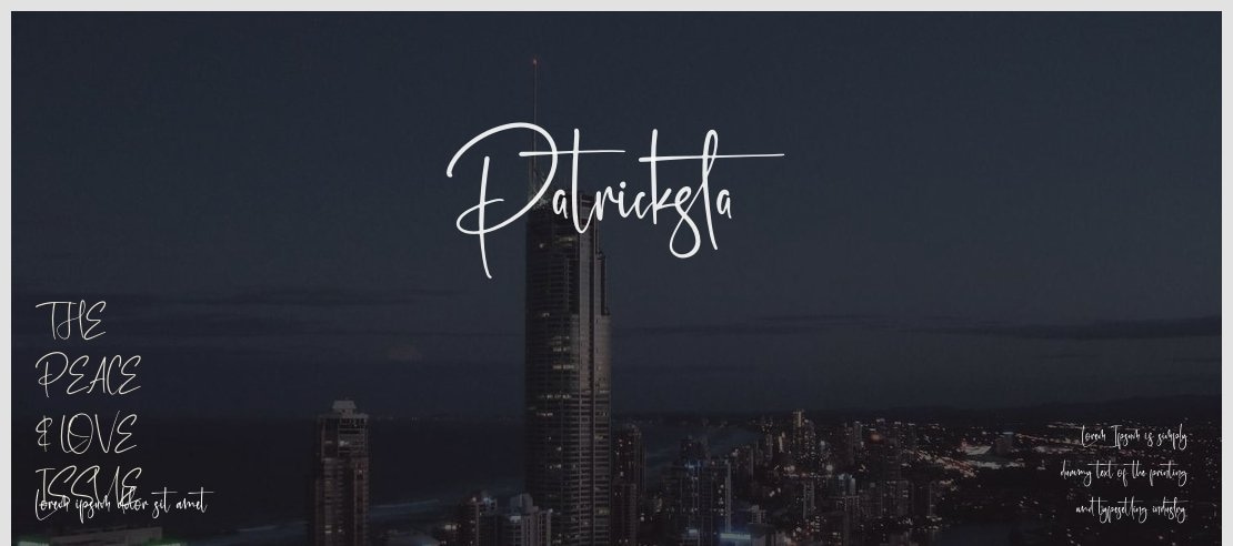 Patricksta Font