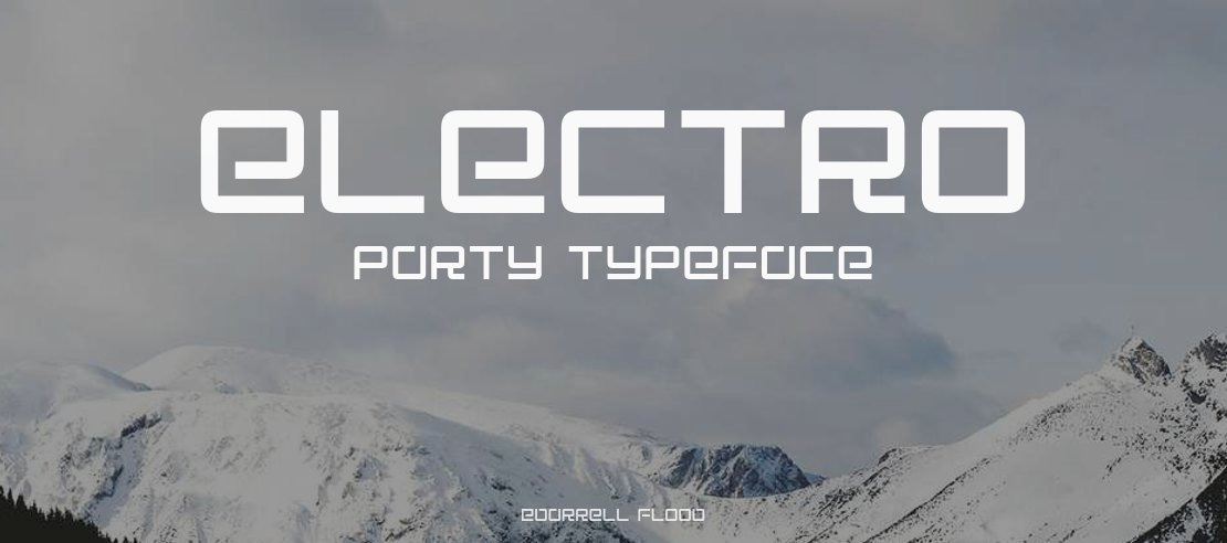 Electro Party Font Family