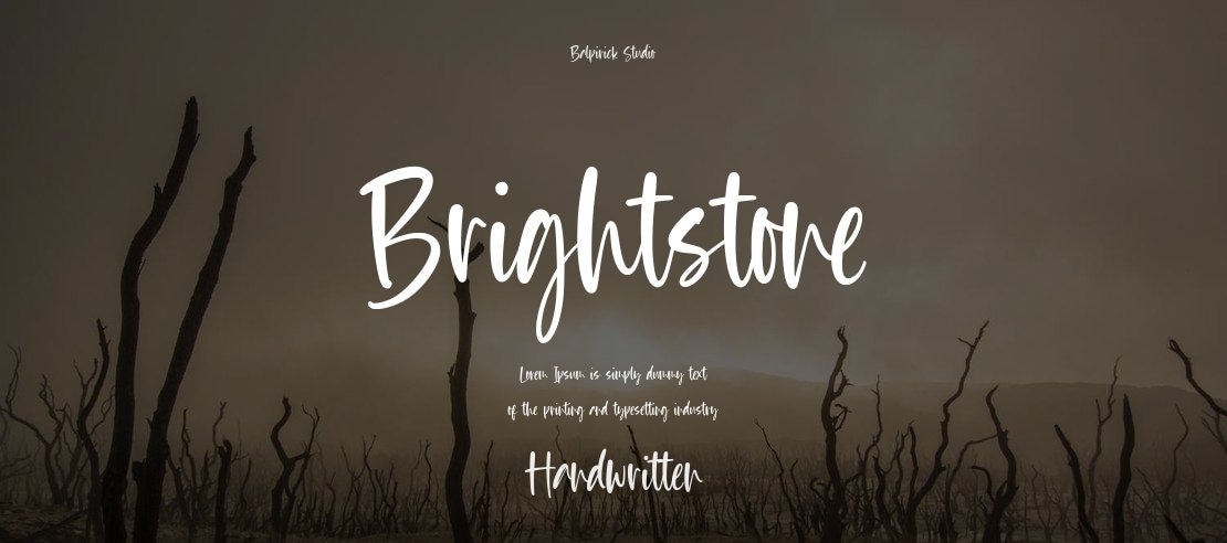 Brightstone Font