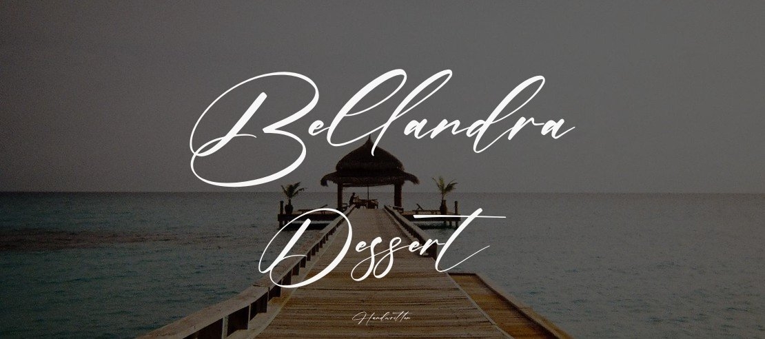 Bellandra Dessert Font