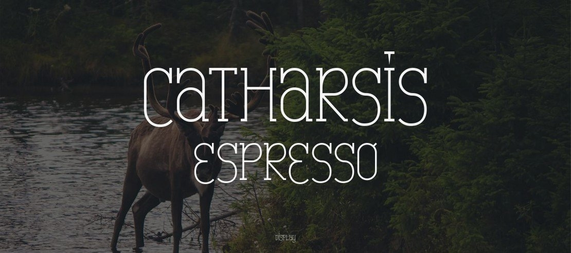 Catharsis Espresso Font