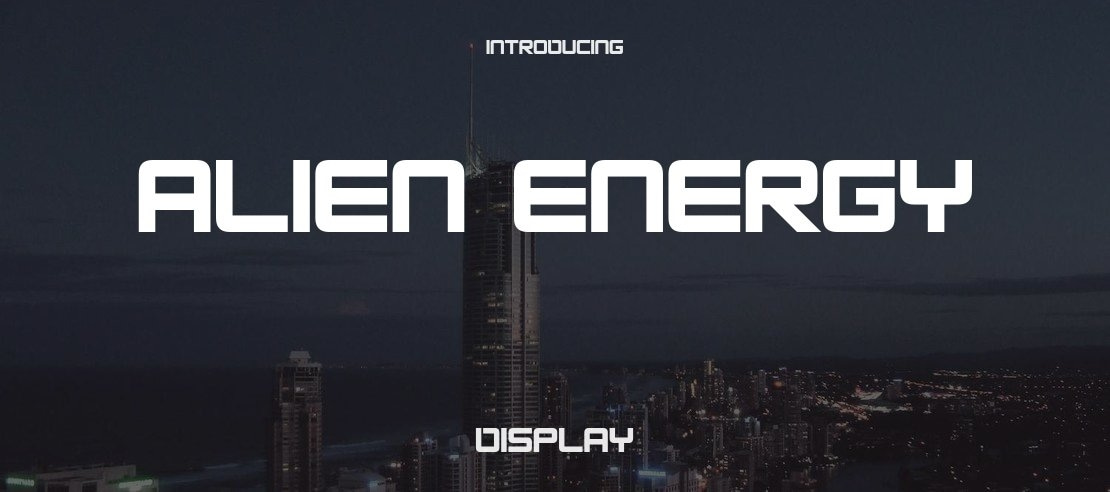 Alien Energy Font Family