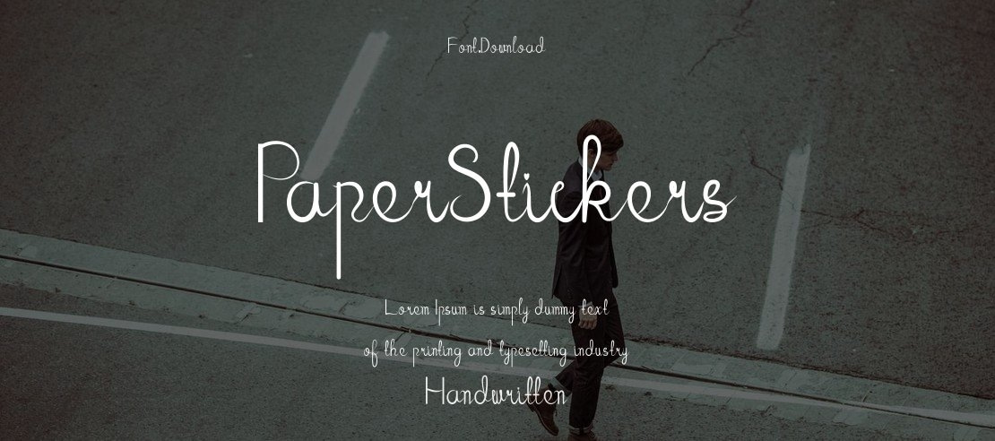 PaperStickers Font