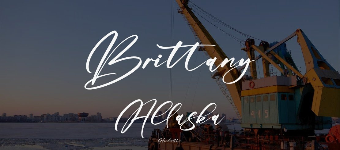 Brittany Allaska Font