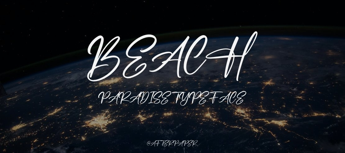 Beach Paradise Font