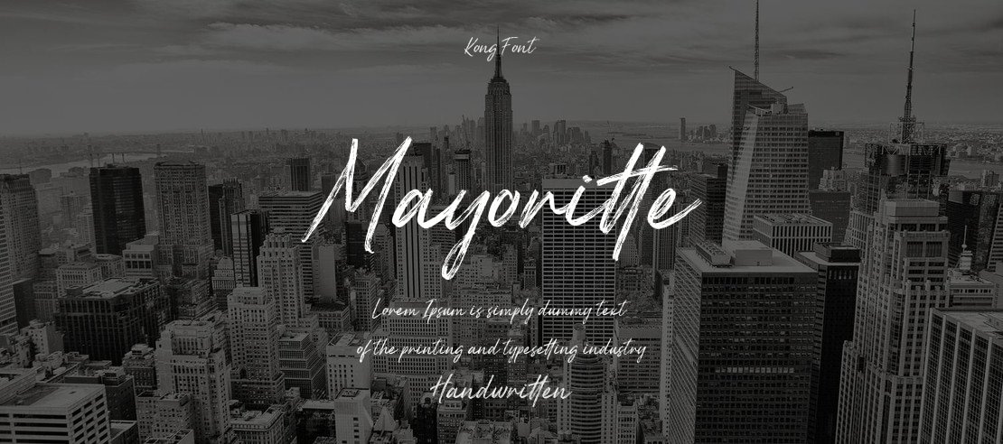 Mayoritte Font