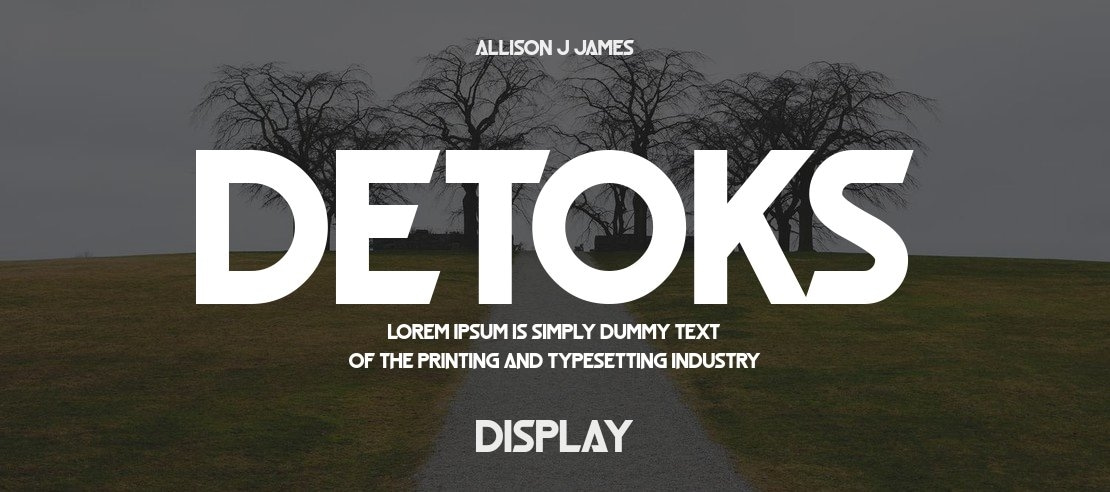 deToks Font