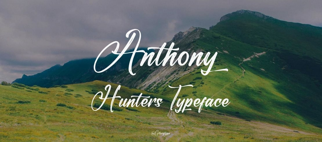 Anthony Hunters Font