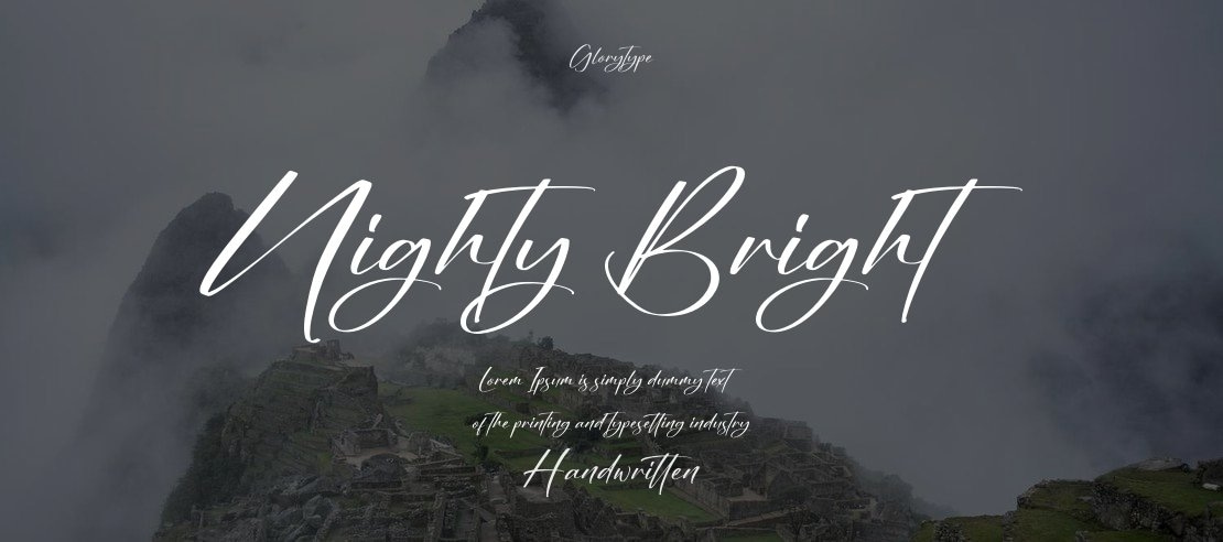 Nighty Bright Font
