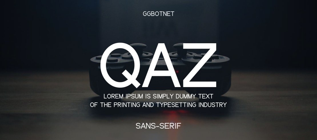 Qaz Font Family