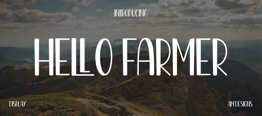 hello farmer Font Family