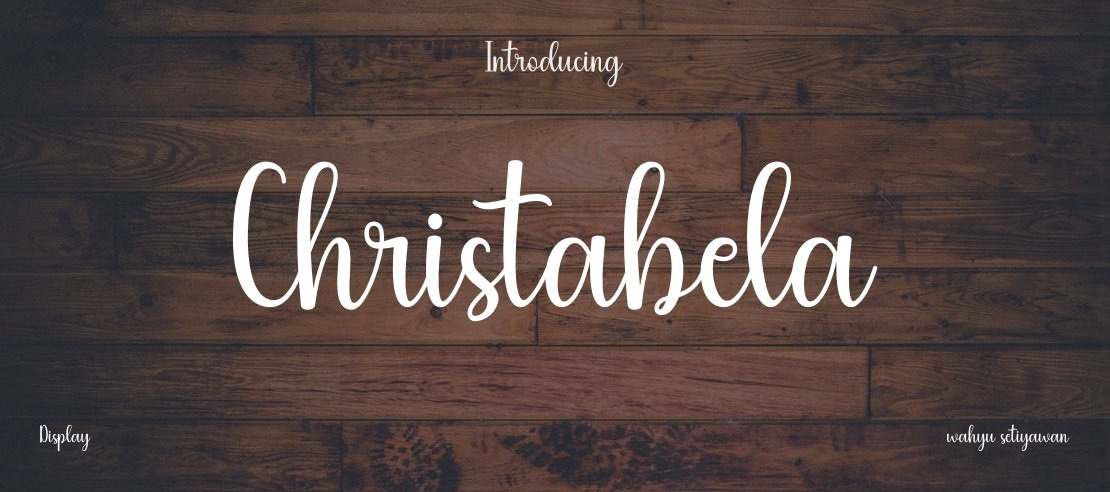 Christabela Font Family