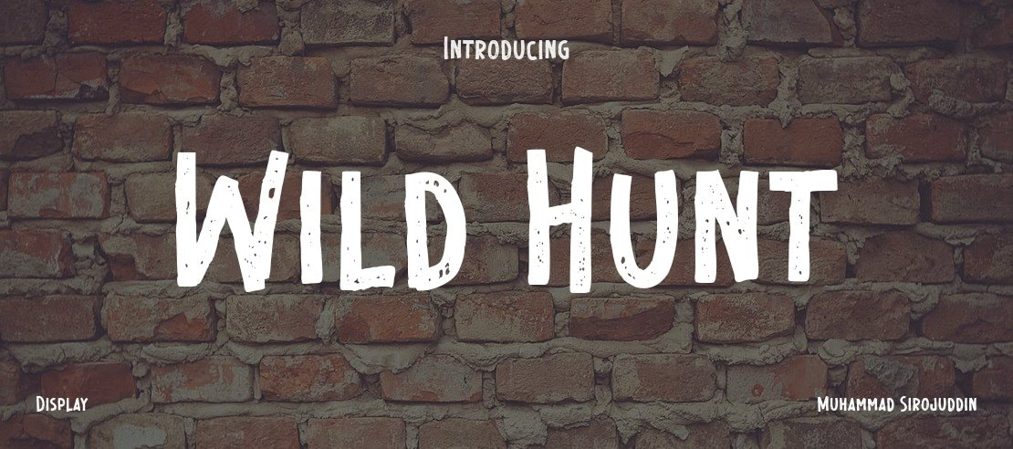 Wild Hunt Font