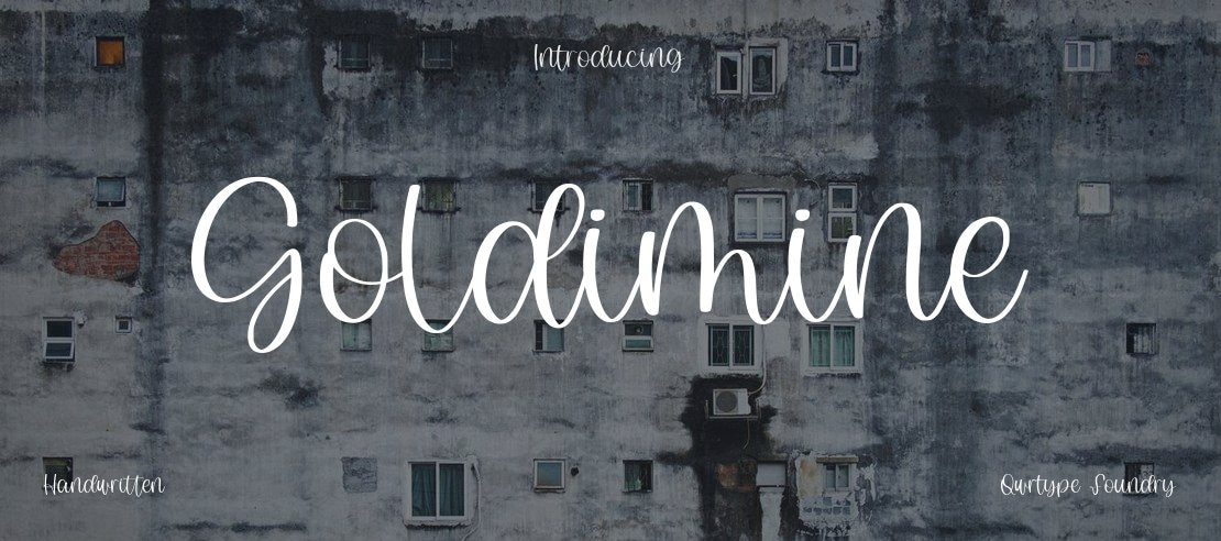 Goldimine Font