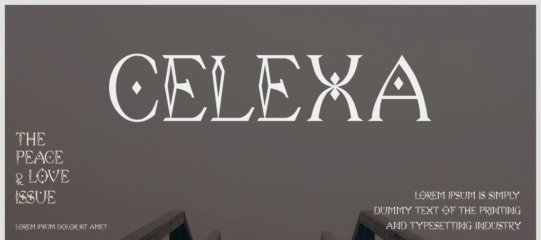 Celexa Font