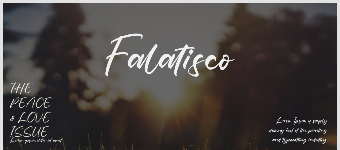 Falatisco Font