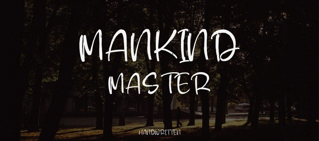 Mankind Master Font