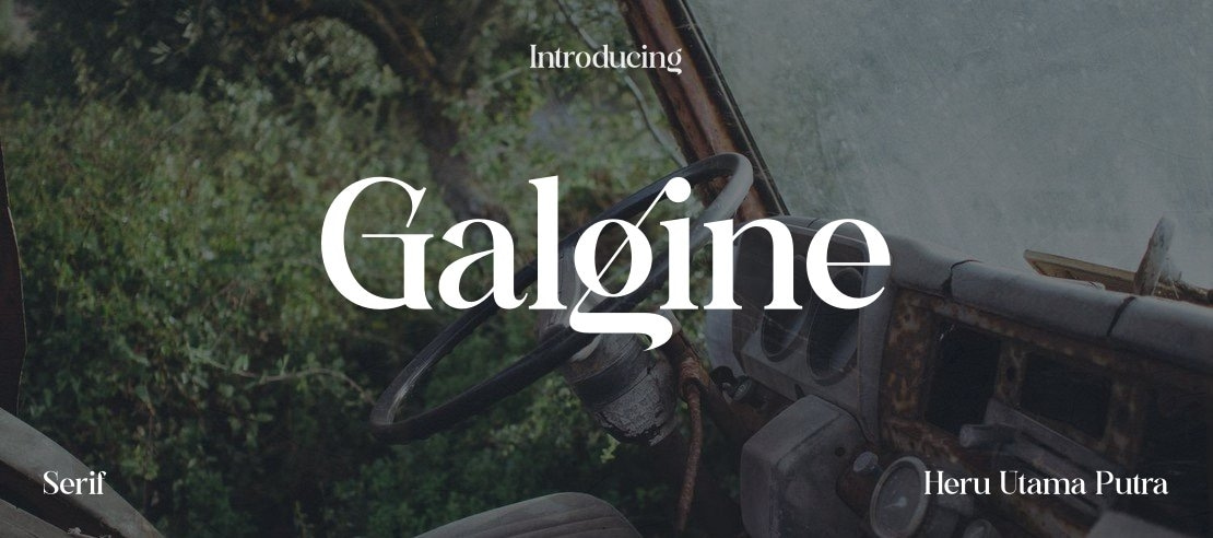 Galgine Font