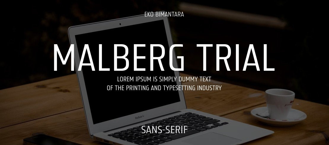 Malberg Trial Font Family