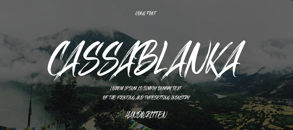 Cassablanka Font