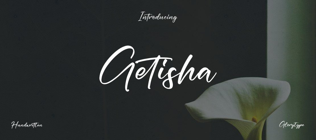 Getisha Font