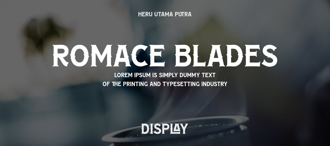 ROMACE BLADES Font