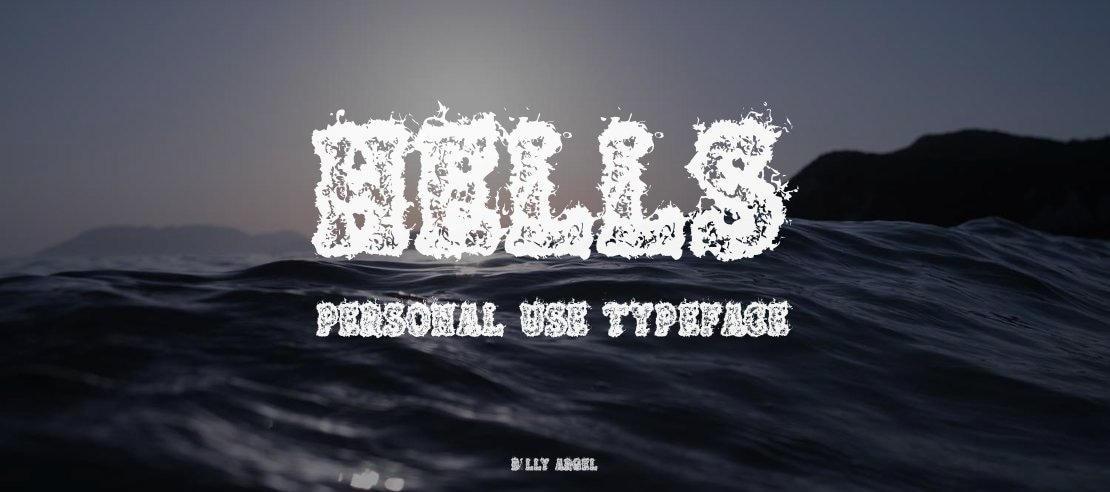 HELLS PERSONAL USE Font