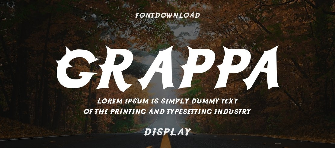 Grappa Font