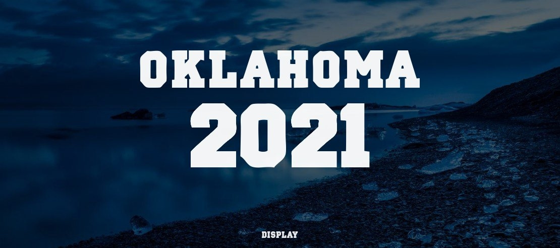 Oklahoma 2021 Font