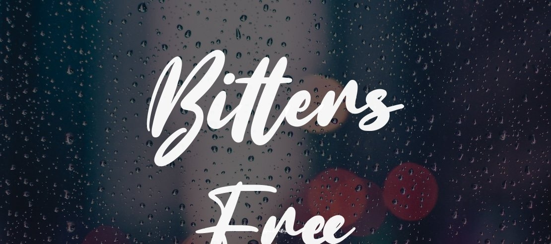 Bitters Free Font