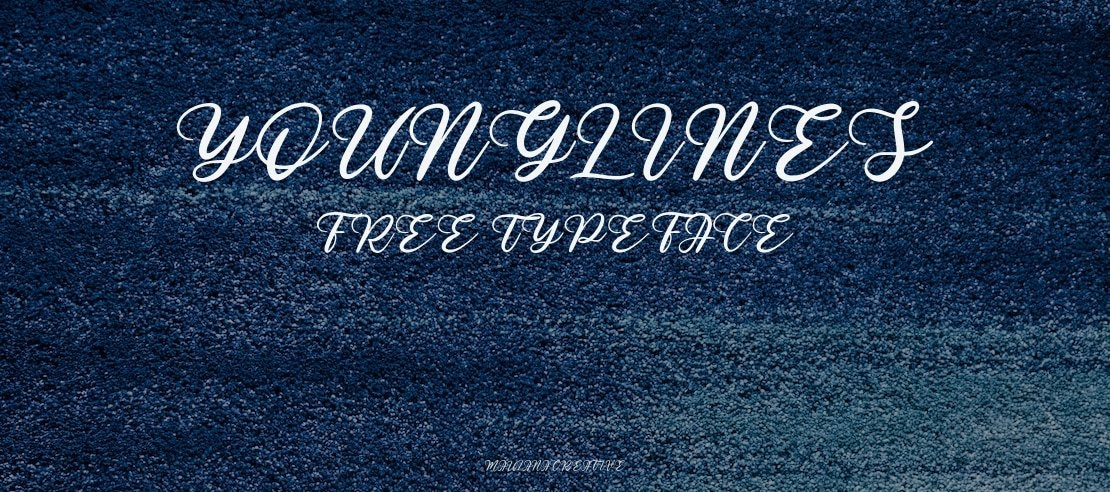 Younglines Free Font