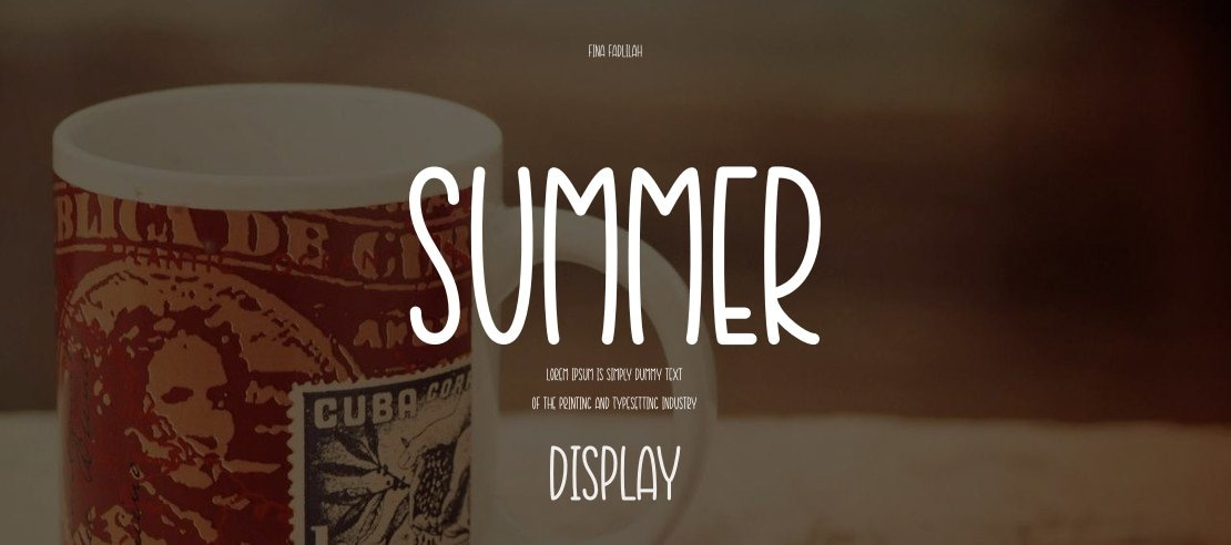 Summer Font Family