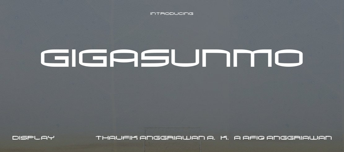 Gigasunmo Font