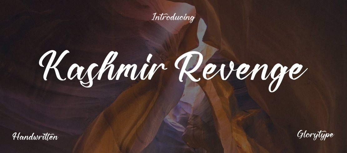 Kashmir Revenge Font