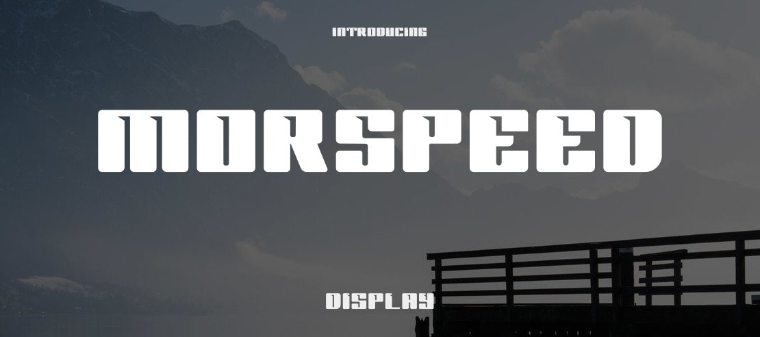 MORSPEED Font Family