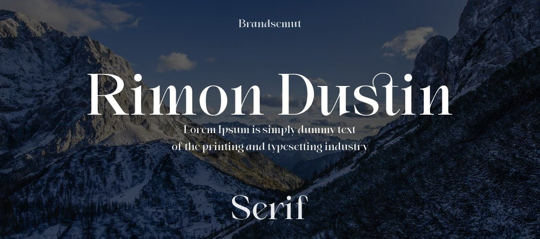 Rimon Dustin Font