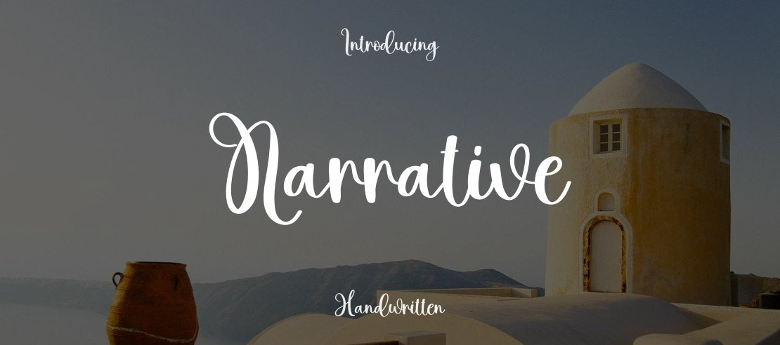 Narrative Font